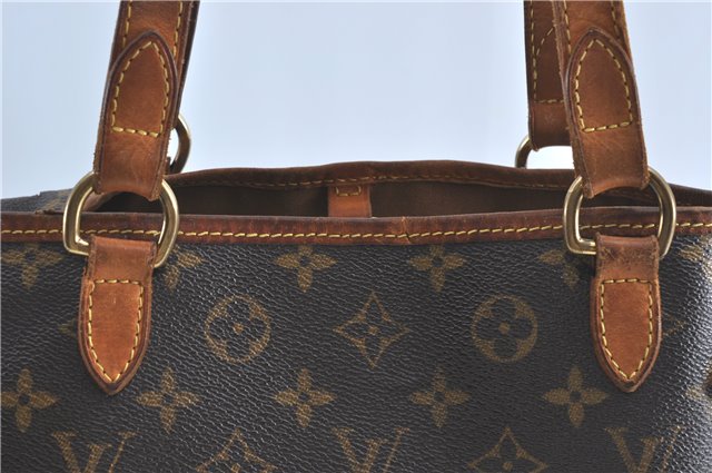 Authentic Louis Vuitton Monogram Batignolles Horizontal Tote Bag M51154 LV J1431