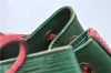 Auth Louis Vuitton Epi Petit Noe Bi-color Green x Red M44147 Shoulder Bag J1433