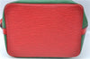 Auth Louis Vuitton Epi Petit Noe Bi-color Green x Red M44147 Shoulder Bag J1433