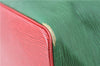 Auth Louis Vuitton Epi Petit Noe Bi-color Green x Red M44147 Shoulder Bag J1433