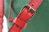 Auth Louis Vuitton Epi Petit Noe Bi-color Green x Red M44147 Shoulder Bag J1433