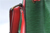 Auth Louis Vuitton Epi Petit Noe Bi-color Green x Red M44147 Shoulder Bag J1433
