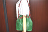 Auth Louis Vuitton Epi Petit Noe Bi-color Green x Red M44147 Shoulder Bag J1433