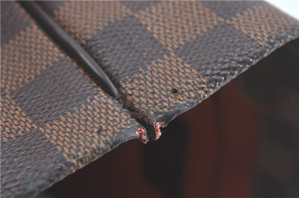 Authentic Louis Vuitton Damier Clifton Shoulder Tote Bag N51149 LV J1434