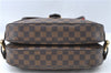Authentic Louis Vuitton Damier Highbury Shoulder Bag Purse N51200 LV J1435