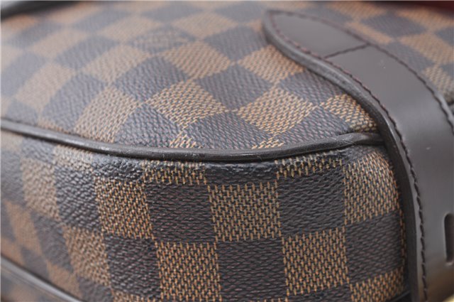 Authentic Louis Vuitton Damier Highbury Shoulder Bag Purse N51200 LV J1435