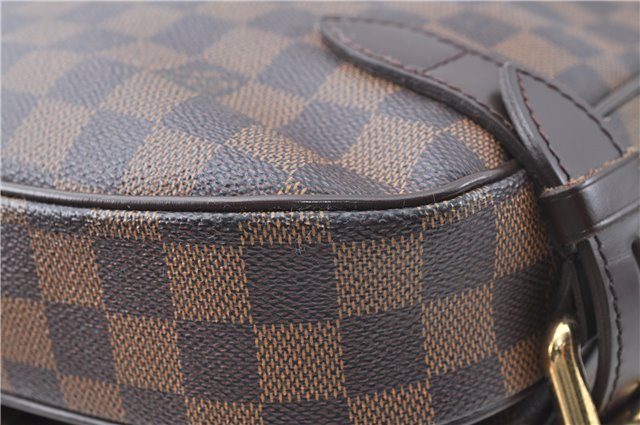 Authentic Louis Vuitton Damier Highbury Shoulder Bag Purse N51200 LV J1435