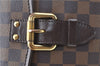 Authentic Louis Vuitton Damier Highbury Shoulder Bag Purse N51200 LV J1435