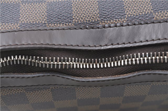 Authentic Louis Vuitton Damier Highbury Shoulder Bag Purse N51200 LV J1435