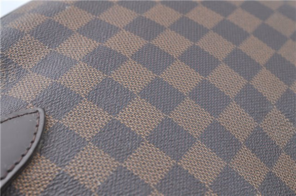 Authentic Louis Vuitton Damier Highbury Shoulder Bag Purse N51200 LV J1435