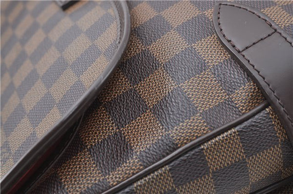 Authentic Louis Vuitton Damier Highbury Shoulder Bag Purse N51200 LV J1435