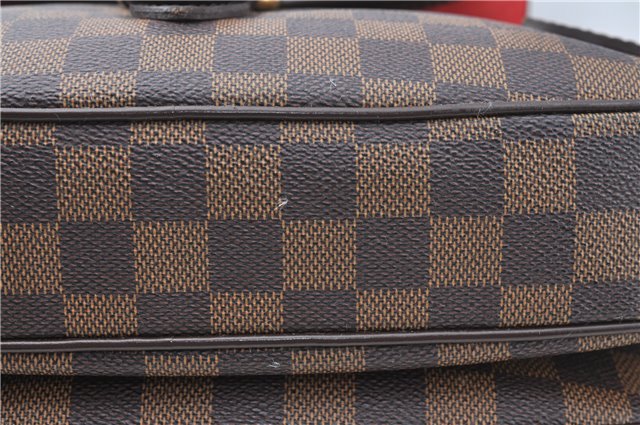 Authentic Louis Vuitton Damier Highbury Shoulder Bag Purse N51200 LV J1435