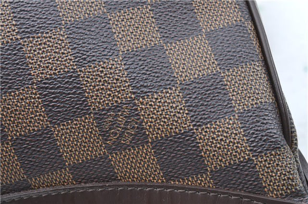 Authentic Louis Vuitton Damier Highbury Shoulder Bag Purse N51200 LV J1435