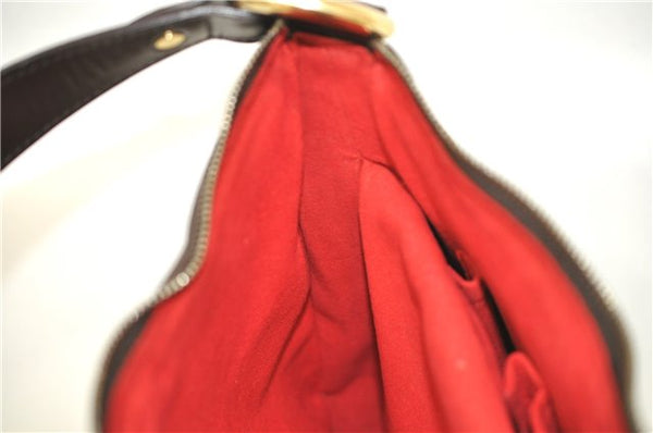 Authentic Louis Vuitton Damier Highbury Shoulder Bag Purse N51200 LV J1435