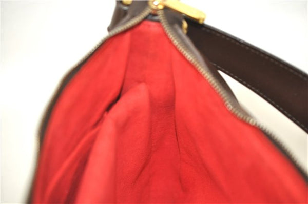 Authentic Louis Vuitton Damier Highbury Shoulder Bag Purse N51200 LV J1435