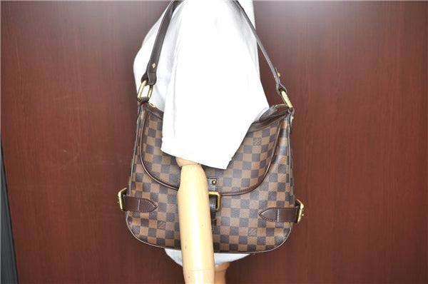 Authentic Louis Vuitton Damier Highbury Shoulder Bag Purse N51200 LV J1435
