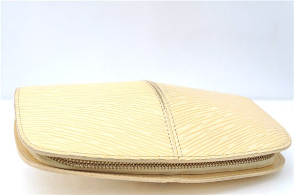 Authentic Louis Vuitton Epi Portefeuille Epi Z Wallet Ivory M6368A LV J1440