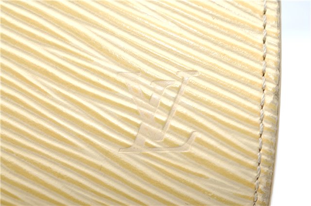 Authentic Louis Vuitton Epi Portefeuille Epi Z Wallet Ivory M6368A LV J1440