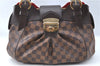 Authentic Louis Vuitton Damier Sistina PM Shoulder Bag N41542 LV J1448
