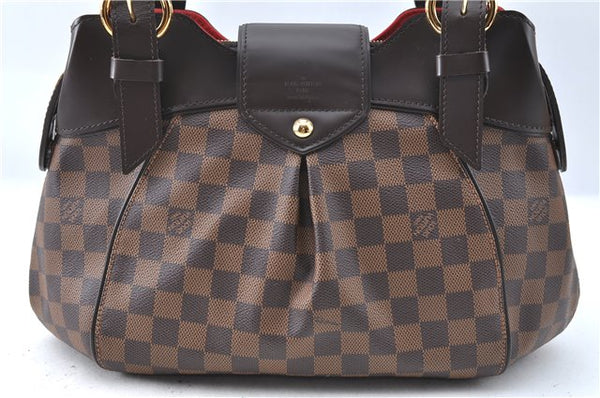 Authentic Louis Vuitton Damier Sistina PM Shoulder Bag N41542 LV J1448