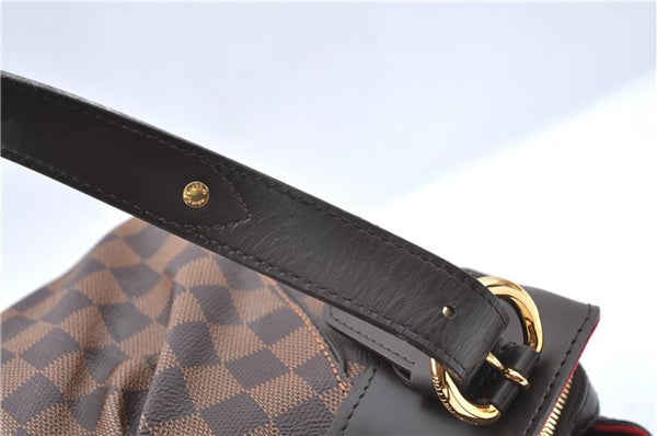 Authentic Louis Vuitton Damier Sistina PM Shoulder Bag N41542 LV J1448