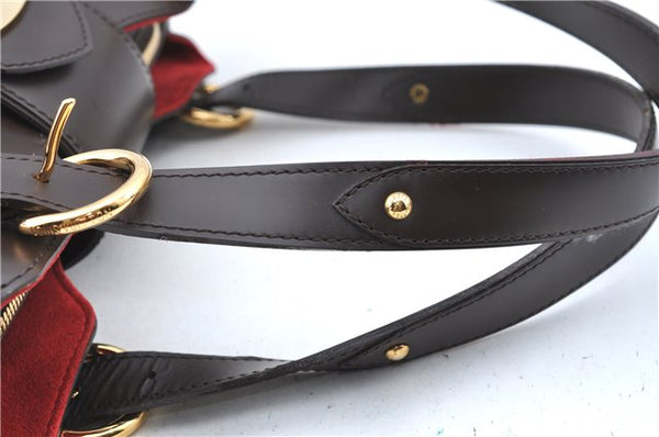 Authentic Louis Vuitton Damier Sistina PM Shoulder Bag N41542 LV J1448