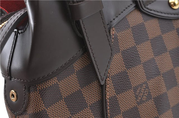 Authentic Louis Vuitton Damier Sistina PM Shoulder Bag N41542 LV J1448