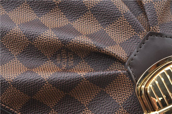 Authentic Louis Vuitton Damier Sistina PM Shoulder Bag N41542 LV J1448