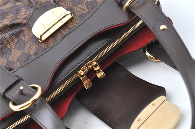 Authentic Louis Vuitton Damier Sistina PM Shoulder Bag N41542 LV J1448