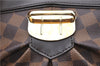 Authentic Louis Vuitton Damier Sistina PM Shoulder Bag N41542 LV J1448