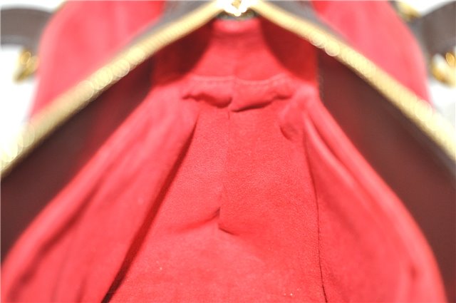 Authentic Louis Vuitton Damier Sistina PM Shoulder Bag N41542 LV J1448