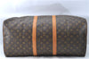 Authentic Louis Vuitton Monogram Keepall 55 Travel Boston Bag M41424 LV J1454