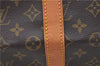 Authentic Louis Vuitton Monogram Keepall 55 Travel Boston Bag M41424 LV J1454