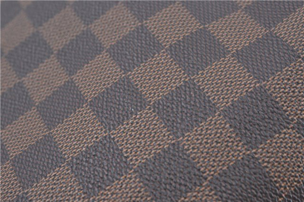 Authentic Louis Vuitton Damier Neverfull MM Shoulder Tote Bag N51105 LV J1455
