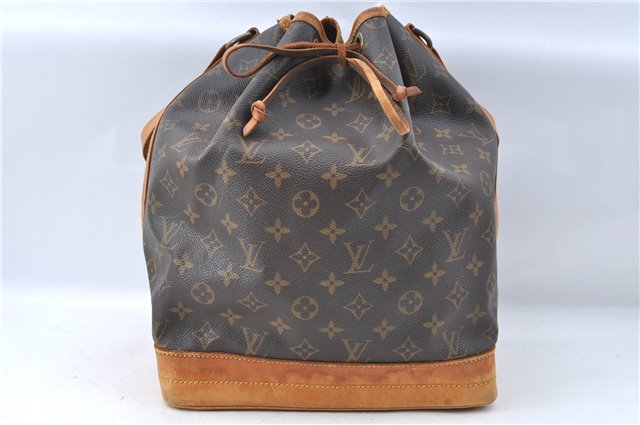 Authentic Louis Vuitton Monogram Noe Shoulder Bag M42224 LV J1457