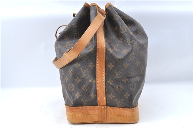Authentic Louis Vuitton Monogram Noe Shoulder Bag M42224 LV J1457