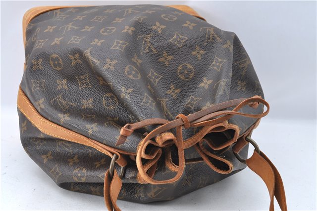 Authentic Louis Vuitton Monogram Noe Shoulder Bag M42224 LV J1457