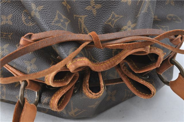 Authentic Louis Vuitton Monogram Noe Shoulder Bag M42224 LV J1457