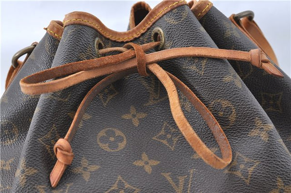Authentic Louis Vuitton Monogram Noe Shoulder Bag M42224 LV J1457
