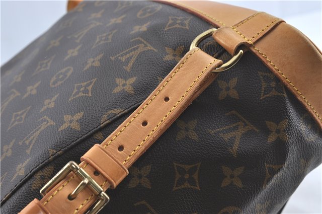 Authentic Louis Vuitton Monogram Montsouris GM Backpack M51135 LV J1459