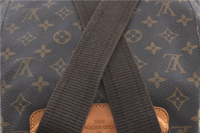 Authentic Louis Vuitton Monogram Montsouris GM Backpack M51135 LV J1459