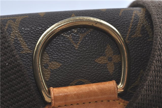 Authentic Louis Vuitton Monogram Montsouris GM Backpack M51135 LV J1459