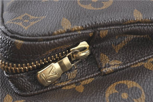 Authentic Louis Vuitton Monogram Montsouris GM Backpack M51135 LV J1459