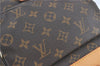 Authentic Louis Vuitton Monogram Montsouris GM Backpack M51135 LV J1459