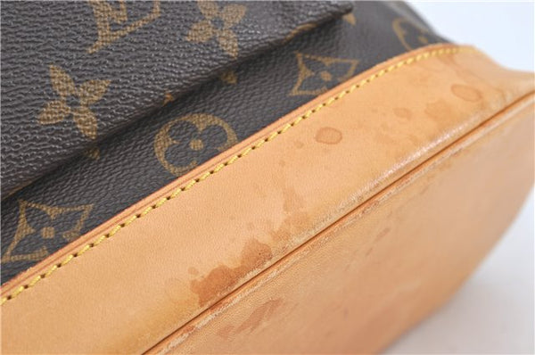 Authentic Louis Vuitton Monogram Montsouris GM Backpack M51135 LV J1459