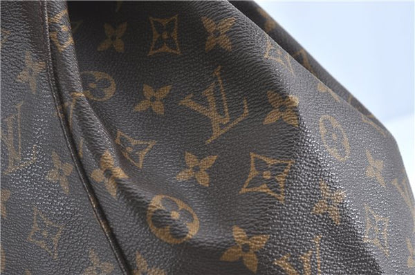 Authentic Louis Vuitton Monogram Montsouris GM Backpack M51135 LV J1459