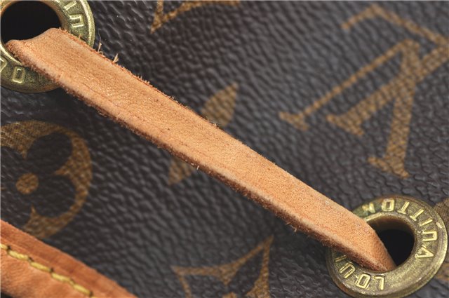 Authentic Louis Vuitton Monogram Montsouris GM Backpack M51135 LV J1459