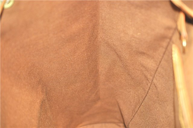 Authentic Louis Vuitton Monogram Montsouris GM Backpack M51135 LV J1459