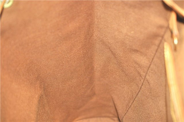 Authentic Louis Vuitton Monogram Montsouris GM Backpack M51135 LV J1459