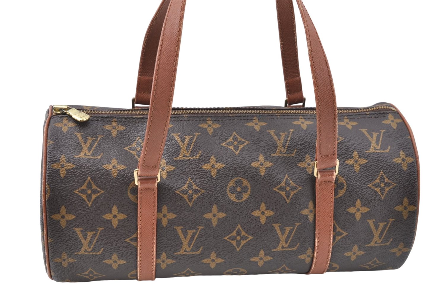 Authentic Louis Vuitton Monogram Papillon 30 Hand Bag Old Model LV J1460